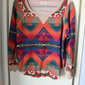 Ralph Lauren Multicolor Geometric Sweater